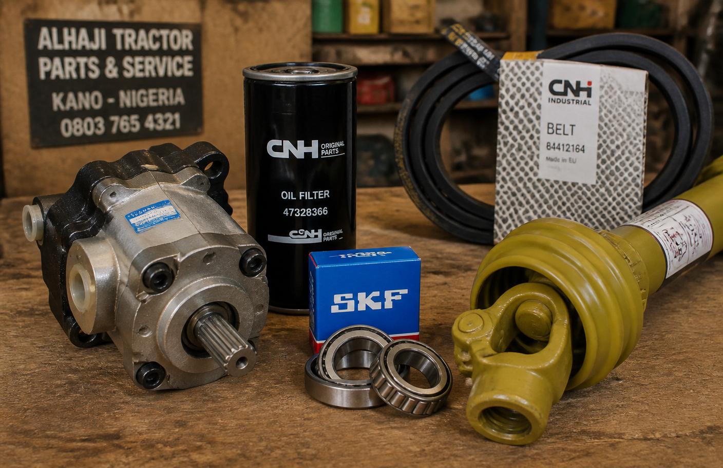 Hydraulic Pump — Massey Ferguson 375